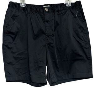 Abound Men's Black Elastic Waist Button/Zip Closure Pockets XL NWT